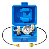 VEVOR Hydraulic Nitrogen Accumulator Charging Kit, 0-1420 PSI Nitrogen Fill Kit, Pressure Test System with 1 Pressure Gauge, 1 G