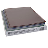 Deluxe Vinyl Project Folders With Colored Backs, 11 X 8 1/2, 35/Bx, 62150