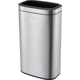 Global Industrial™ Stainless Steel Slim Open Top Trash Can 8 Gallon