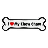 I Love My Dog Car Magnet: Breeds A - K