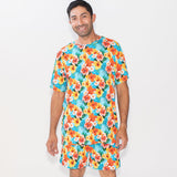 Crew Neck Short Pajamas