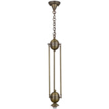 6W Antique Brass 1 Lt Pendant Hardware