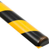 Global Industrial™ Surface Bumper Guard Type C 39-3/8L Black/Yellow