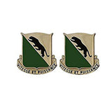 Army 69th Armor Regiment Unit Crest (Pair)