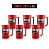 Reusable Red Beer Mug – 24oz