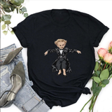 Riff Raff Stride Tee – "Tiptoeing In My Jordans" Leprechaun Graphic Shirt