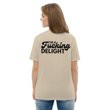 Unfiltered Joy Outburst Tee – Sarcastic Sweary Humor Graphic Shirt