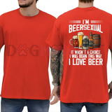 Hoppy Attraction Craft Brew Graphic Tee - Funny Beersexual Humor Unisex Pure Cotton Shirt