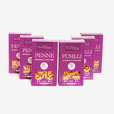 Flower Chef Gluten Free Pasta Variety Pack — Penne & Fusilli (6 Pack)