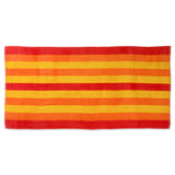 J&M Cabana Orange Stripe Beach Towel