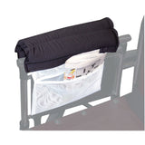 Two Wheelchair Padded Half Armrest W/Storage Pouch