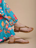 Shoetopia Women'S Snd-138 Copper Flat Sandal-3 Kids Uk (Snd-138-Copper)-Eu36,Copper,3,B0D8QFB536