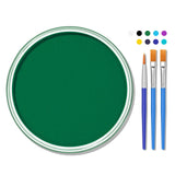 FREEORR Green Face Body Paint Makeup 30G,Professional Stage Screen Halloween,Non Toxic Face Body Paint Makeup for Halloween Cost