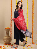 Anni Designer Women'S Rayon Blend Straight Solid Kurta With Pant & Dupatta (Meghasri Dark Blue_M_Blue_Medium),Blue,M,Rayon Blend,Regular,