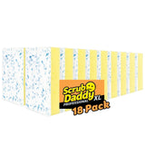 Scrub Daddy Eraser Daddy XL - Large Melamine Foam Sponges for Cleaning - Dual-Sided White Eraser Sponges for Wall Cleaning - Rem