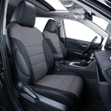 coverdream Rav4 Waterproof Leather Seat Covers Custom Fit for 2019-2024 2025 Toyota Rav4 Hybrid (Not for XSE/SE/Plug-in Hybrid),