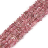Natural Pink Tourmaline Freedom Chips Loose Beads 4-8mm for Jewelry Making DIY Handmade Craft 16 inch