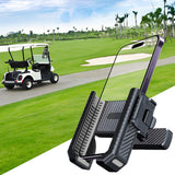 PXIRQ Magnetic Golf Cart Phone Holder: Ultra Stable N52 Magnet Base, Tool-Free Install, 360 Rotatable, Fits EZGO Club Car Yamaha