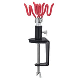 Master Airbrush Brand ClampOn Airbrush Holder Stand Holds 2 Airbrushes, Table or Bench Top Mount