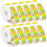 Gersoniel 1600 Pcs Label Tapes Compatible with D30 Label Printer Laminated Labeling Stickers Thermal Labels for Home Office, Las