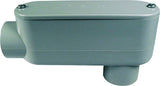 Cantex 5133664 Conduit Outlet Body, PVC, Lb