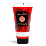 Speedball WaterSoluble Block Printing Ink, 2.5Ounce Tube, Red