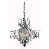 Elegant Lighting Living District Indoor Modern Home Decorative Bright Ceiling Amelia Collection Pendant D16In H20In Lt:6 Chrome