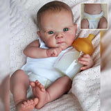 TERABITHIA Realistic Reborn Preemie Baby Dolls - 18Inches Vinyl Full Body Anatomically Correct Lifelike Newborn Baby Dolls Green