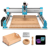 Genmitsu CNC Router Machine 4040PRO for Woodworking Metal Acrylic MDF Nylon Cutting Milling, GRBL Control, 3 Axis CNC Engraving