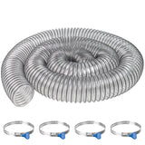 PVC Dust Collection Hose 3 x 10', 3 Inch Dust Collector Hose for Shop Vacuum,Woodworking Dust Collection Systems,Puncture Resist