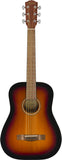 Fender FA-15 3/4 Scale Steel String Acoustic Guitar, with 2-Year Warranty, Sunburst, with Gig Bag