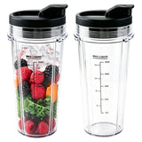 BN301 BN300 20 OZ Replacement Cups for Ninja NutriPlus Personal Blender