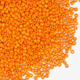 Bulk 2mm Orange Seed Beads for Jewelry Making 200 Grams About 18880pcs,12/0 Glass Craft Beads for Making Earrings, Bracelets, Pe