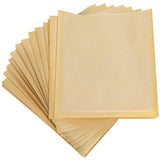 Goalfly 200 Pcs Bakery Bags with Window, 7.1 x 7.5 Inches Paper Donut Bags To Go, Pastry Bags for Baked Goods, Cookies, Treats,