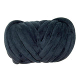 Calandis Chunky Yarn Crocheting Weaving Jumbo Tubular Yarn For Rug Making Baskets Diy Black | Yarn | Needlecrafts & Yarn