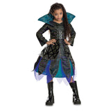 Descendants Uliana Deluxe Costume, Official Disney Descendants The Rise of Red Costume Dress, Wig not Included, Child Size (4-6x