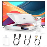 Mini DVD Player for TV, Region Free HDMI DVD Players with Memory Playback, HDMI & AV Output, Super Small DVD Player with USB Inp