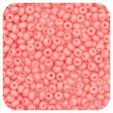 1650 Pcs Jewelry Making Seed Beads, 3mm Pony Beads Bulk for Bracelets Making, DIY Key Chain and Clothing Accessories (Light Oran
