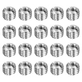 HARFINGTON 20pcs Thread Repair Inserts M10 x 1.5 Male to M5 x 0.8 Female Thread 8mm Long Stainless Steel Reducing Nuts Metric Se
