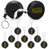 12 Pack Christian Keychain Measuring Tape Ruler Retractable Measure Tape Women Christian Favor for Body Sewing Fabric Tailor Clo