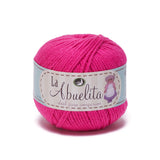 La Abuelita 100% Cotton Yarn (50grams) Ideal for Amigurumi 35 Fuchsia