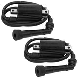 Caltric 2 Ignition Coil Compatible with Suzuki Vz800 Marauder 800 1997 1998 1999 2000 2001 2002 2003 2004