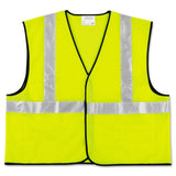 MCR Safety Class 2 Safety Vest Fluorescent Lime w