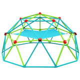 Zupapa 10FT Climbing Dome with Hammock, Outdoor Jungle Gym for Kids, Geometric Dome Climber Supporting 1000LBS Outdoor Play Equi