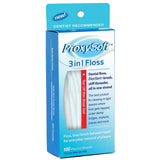 ProxySoft 3-in-1 Dental Floss for Optimal Teeth Flossing- 1 Pack Pre-Cut Ortho Floss Threaders for Braces, Tight Spaces, Bridges