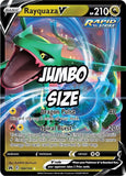 Jumbo Pokemon Card - Rayquaza V 100/159 - Crown Zenith - Oversize Card