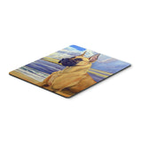 Caroline'S Treasures Mouse/Hot Pad/Trivet, Fawn Great Dane At The Beach (7101Mp)