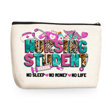 Inspirational Nurse Gifts RN Nurse Student Nurse Makeup Bag Cosmetic Bag Nurse Accessories for Work Nurse Bag for Women Nurse Nu