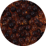 200PCS 10mm Smooth Acrylic Round Craft Beads Spacer Beads with Hole for DIY Bracelet Necklace Earrings Keychain Women Jewelry Ma