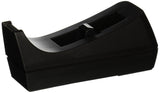 Business Source 32954 Tape Dispenser, Holds 1/2Inch 3/4Inch x36 Yds, 1Inch Core, Black